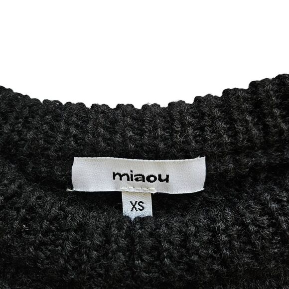 miaou vela asymmetrical wool sweater - Picture 8 of 8